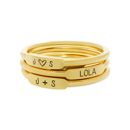 Personalised Rings For Her: Unique Jewellery