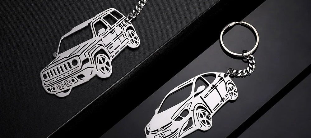 Get a Mini Version of Your Car with Our Personalised Car Keyring!