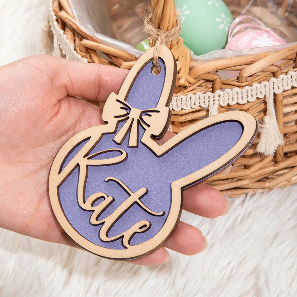 Personalised Easter Bunny Gift Tags