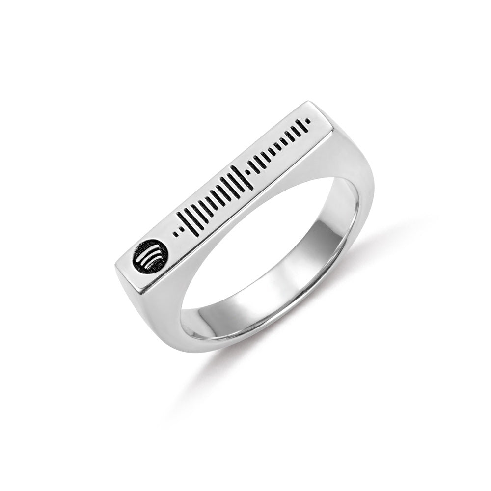 Scannable Spotify Code Ring