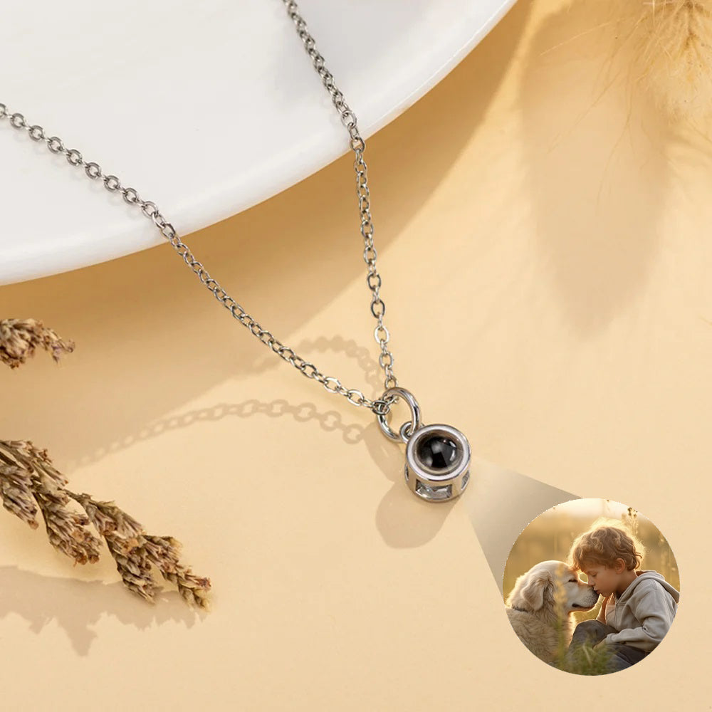 Sun And Moon Photo Projection Necklace - Shop jtkjewellery Necklaces -  Pinkoi