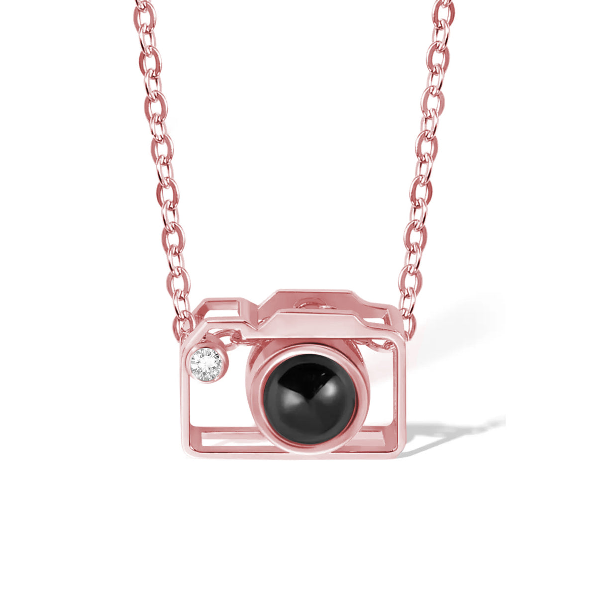 Camera Projection Necklace