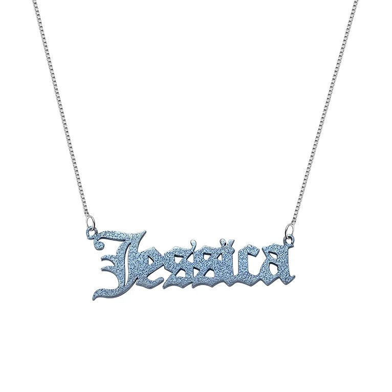 Coloured Name Necklace