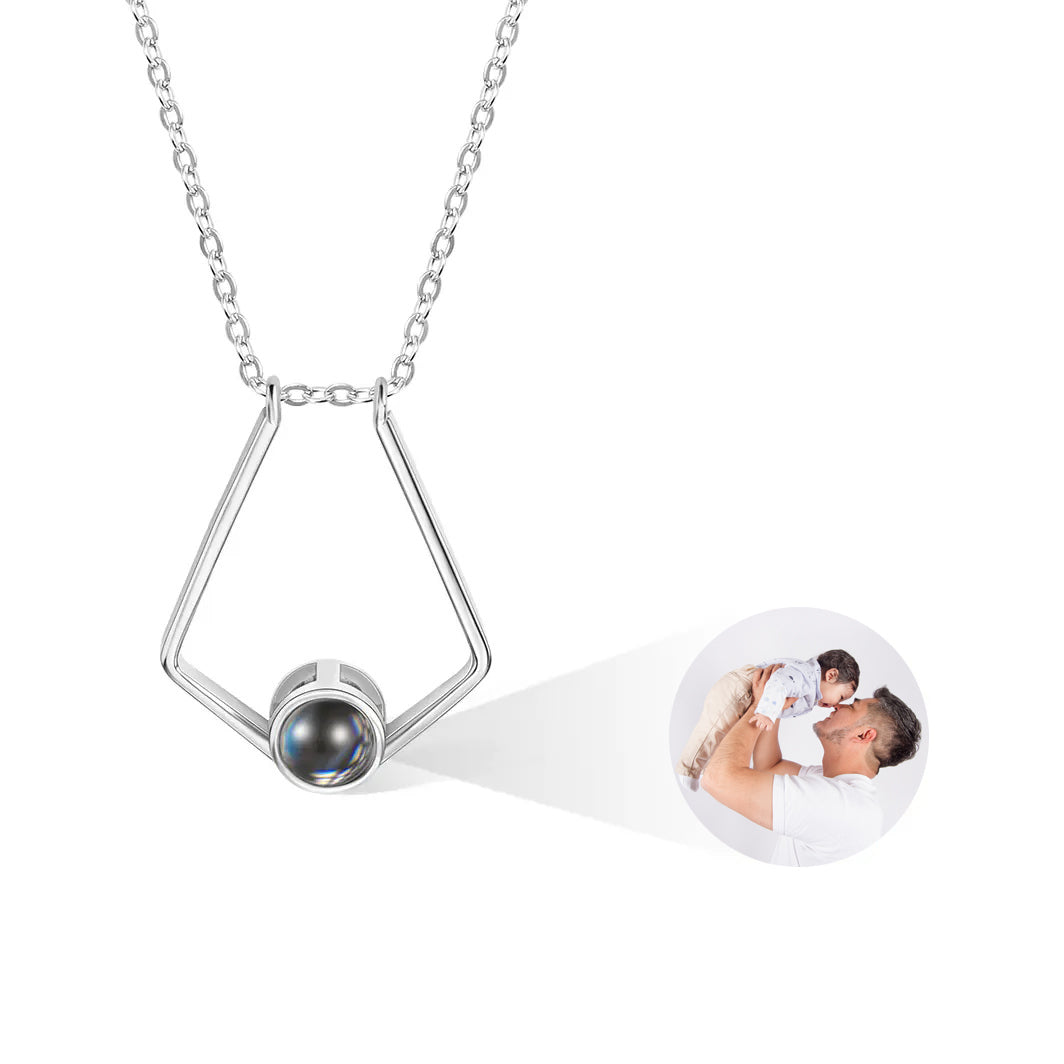 Projection Ring Holder Necklace