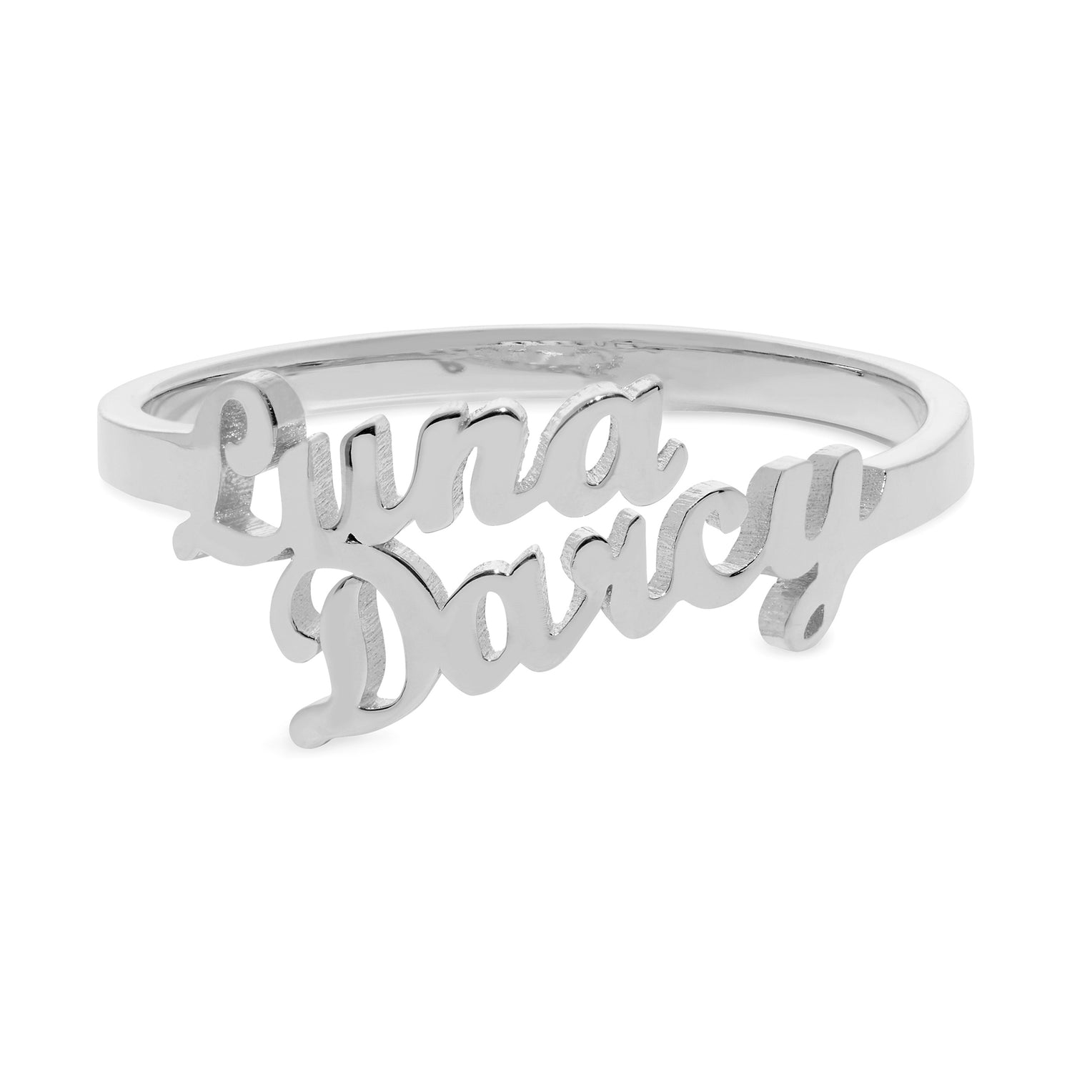 Double Name Ring