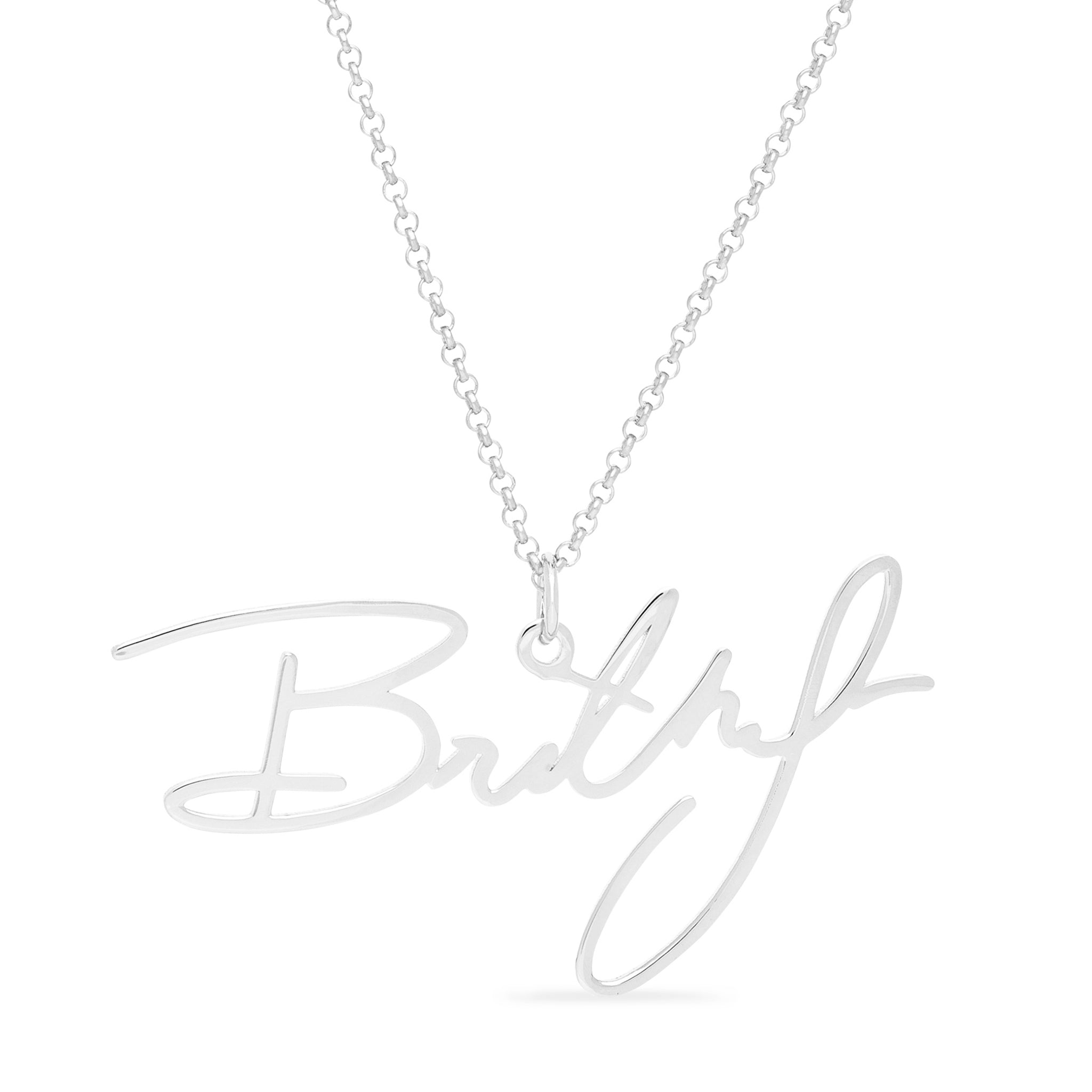 Your Signature Name Necklace