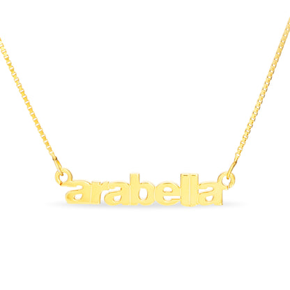 Dainty Lowercase Name Necklace