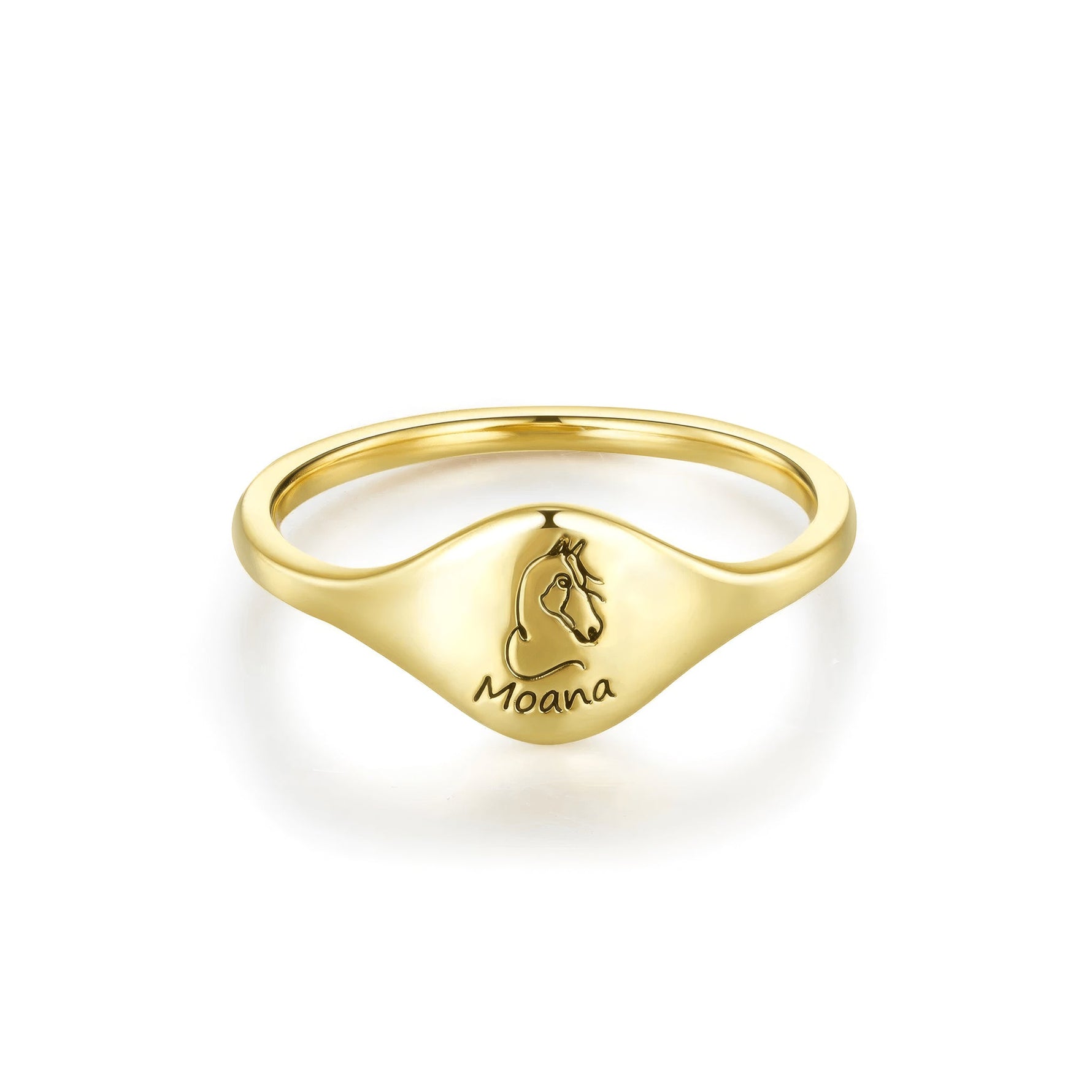 Animal Silhouette Signet Ring - United Bracelets