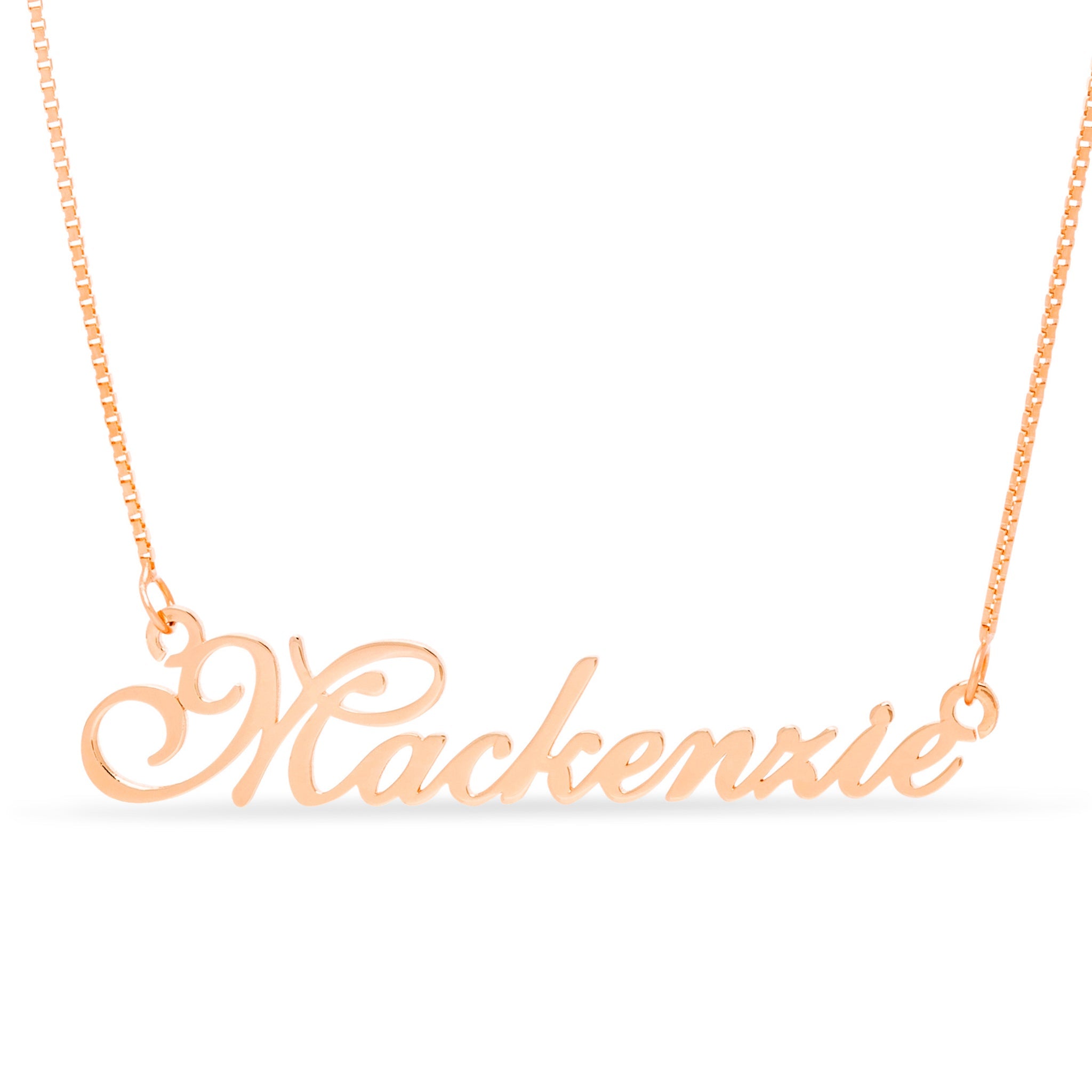 Calligraphy Style Name Necklace - United Bracelets