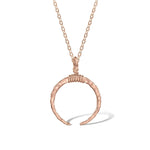 Crescent Moon Ring Holder Necklace - United Bracelets