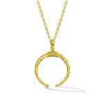 Crescent Moon Ring Holder Necklace - United Bracelets