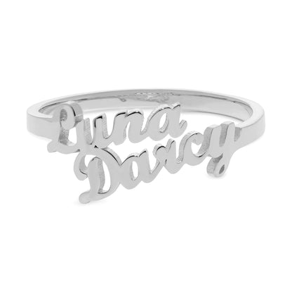 Double Name Ring - United Bracelets