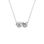 Engraved Pet Portrait Necklace - United Bracelets