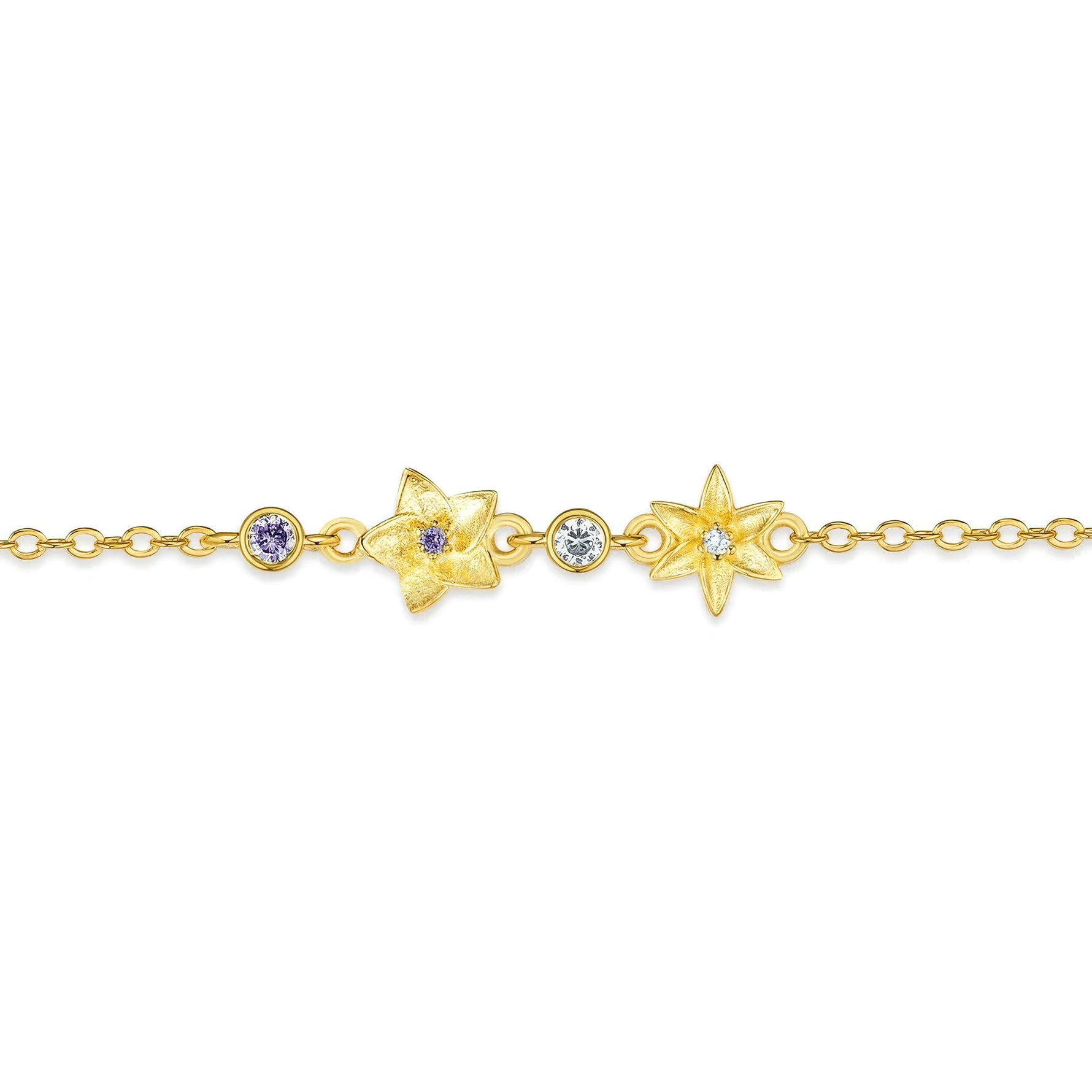 Flower Birthstone Bracelet - United Bracelets