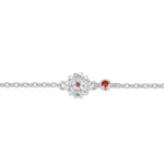Flower Birthstone Bracelet - United Bracelets