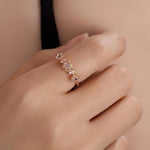 Flower Birthstone Ring - United Bracelets