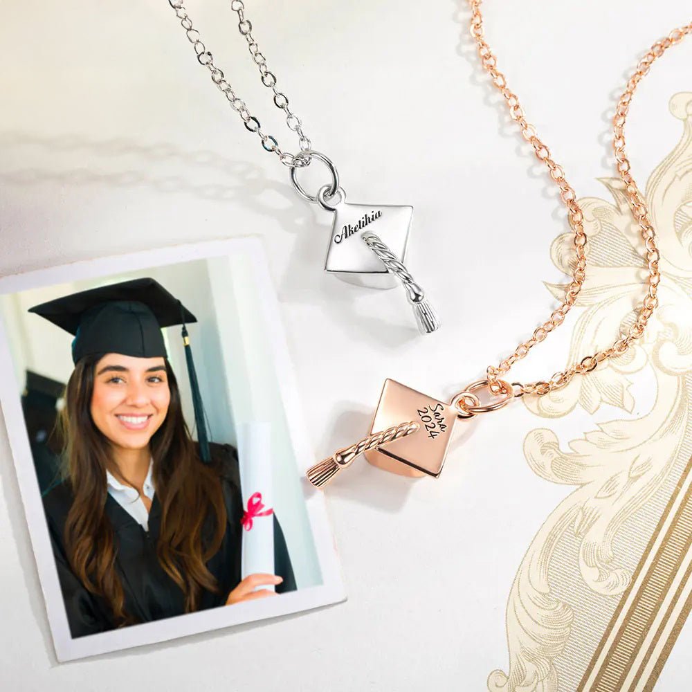 Graduation Cap Pendant Necklace - United Bracelets