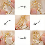 Hammered Ring Holder Necklace - United Bracelets