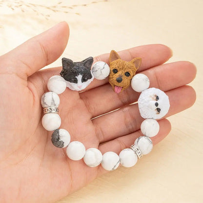 Handcrafted Pet Pendant Bracelet - United Bracelets