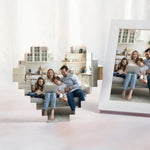 Heart Shaped Photo Brick Puzzle - United Bracelets