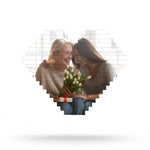 Heart Shaped Photo Brick Puzzle - United Bracelets