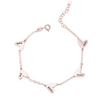 Heart Station Name Bracelet - United Bracelets
