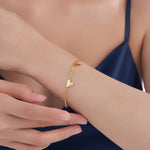 Heart Station Name Bracelet - United Bracelets