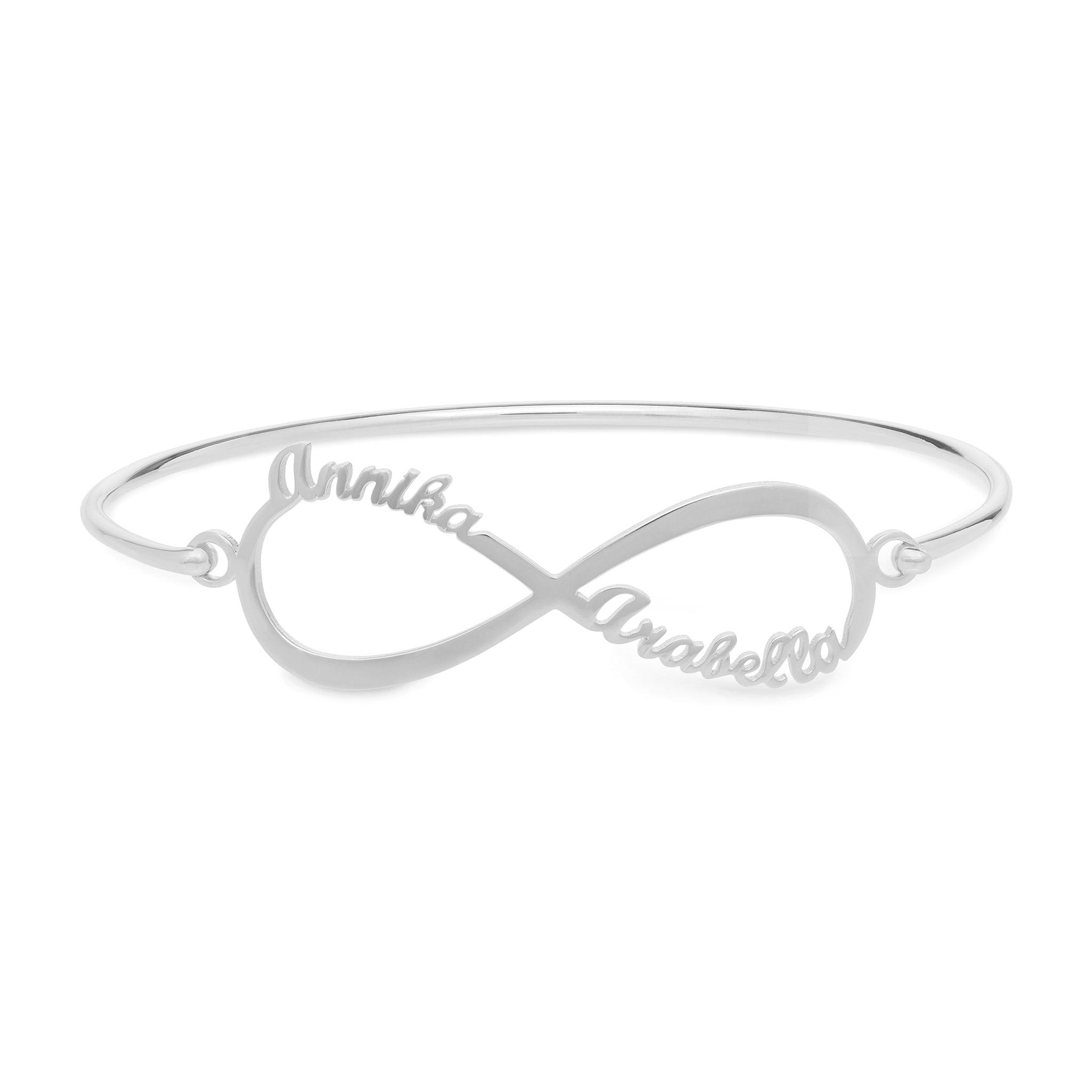 Infinity Name Bangle - United Bracelets