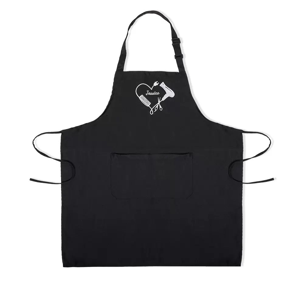 Personalised Embroidered Hairstylist Apron - United Bracelets