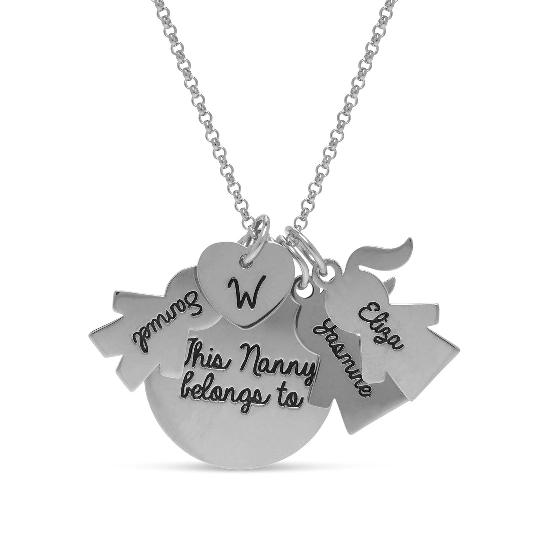 Personalised Kids Love Necklace - United Bracelets