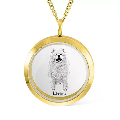 Personalised Pet Fur Locket - United Bracelets