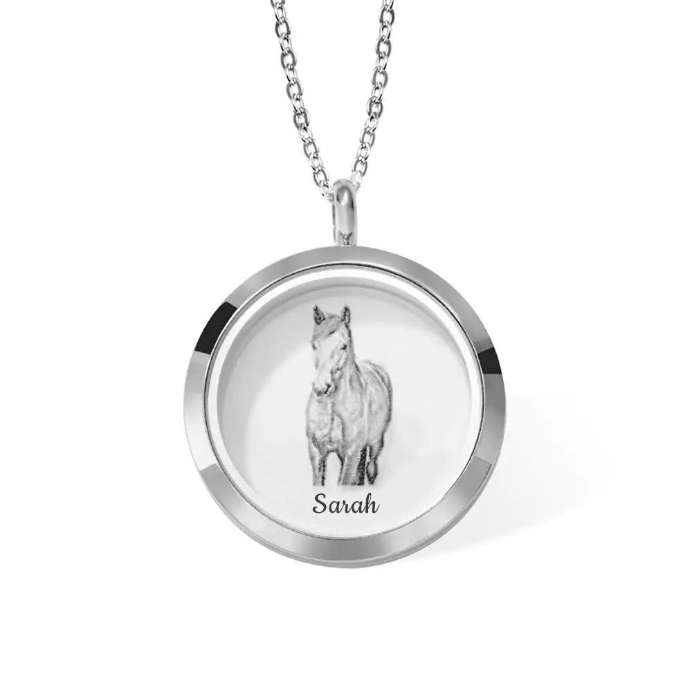 Personalised Pet Fur Locket - United Bracelets