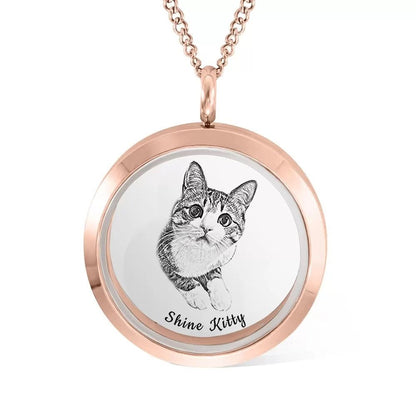 Personalised Pet Fur Locket - United Bracelets