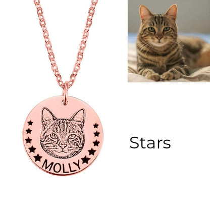 Personalised Pet Portrait Necklace - United Bracelets