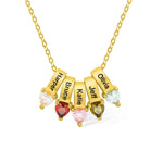 Personalised Ring Pendant Necklace - United Bracelets