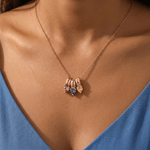 Personalised Ring Pendant Necklace - United Bracelets
