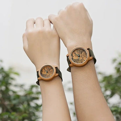 Photo Engraved Bamboo Watch - United Bracelets