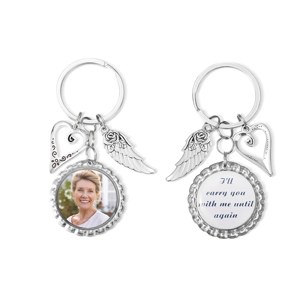 Photo Memorial Keychain - United Bracelets