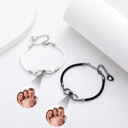 Projection Infinity Bracelet Set of 2 for Couples - United Bracelets