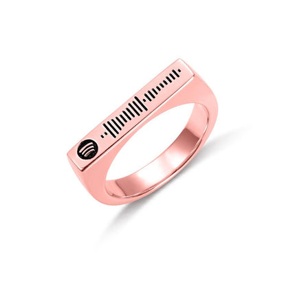 Scannable Spotify Code Ring - United Bracelets