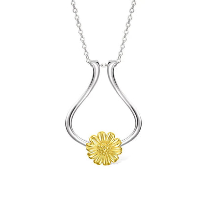 Sunflower Ring Holder Necklace - United Bracelets