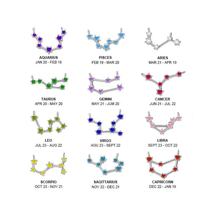 Zodiac Constellation Necklace - United Bracelets