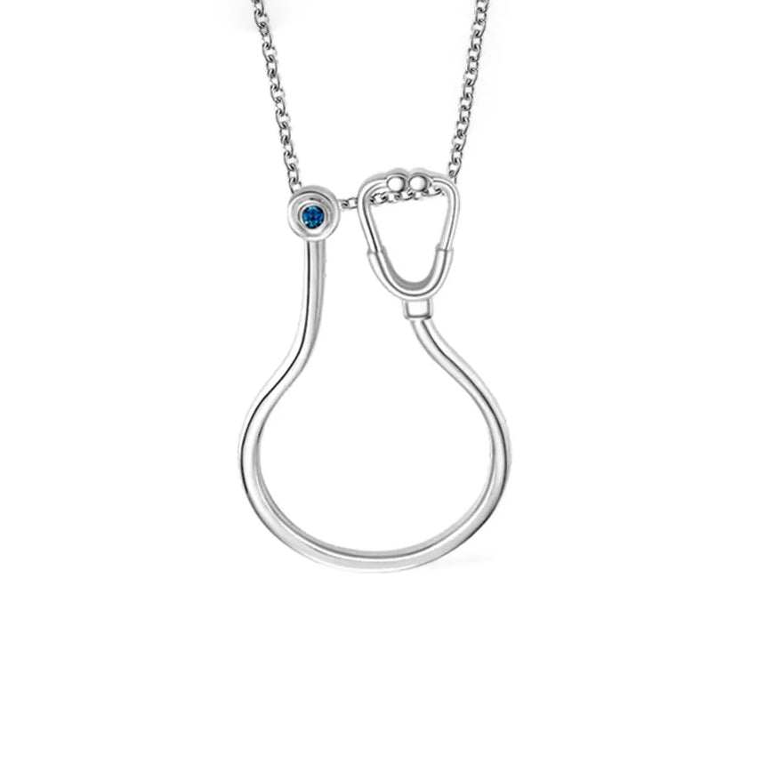 Stethoscope Ring Holder Necklace