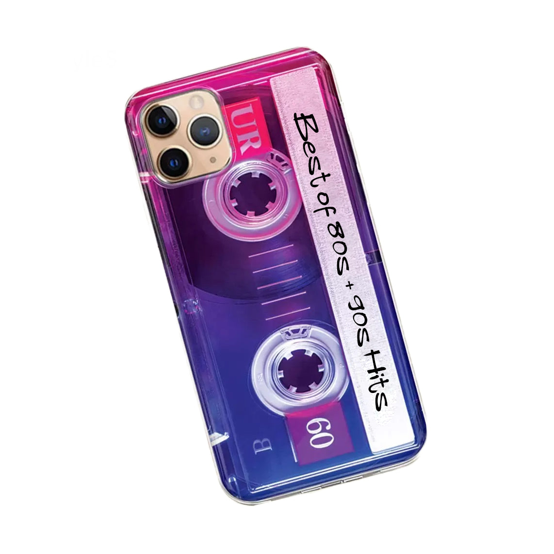 Personalised &#39;80s Cassette Tape Phone Case