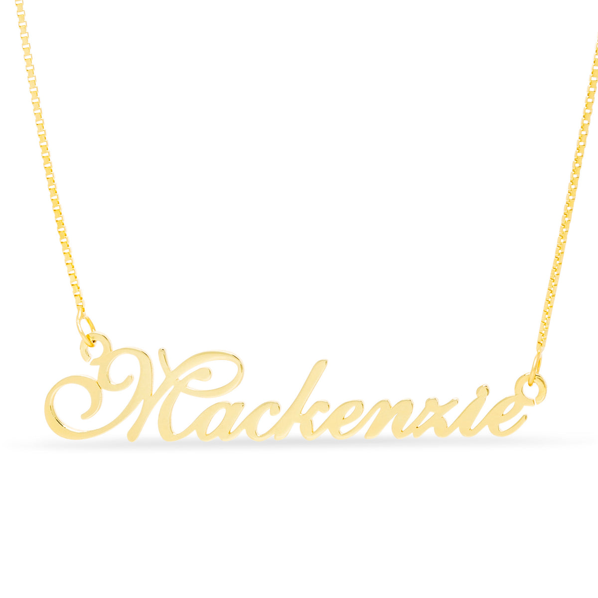 Calligraphy Style Name Necklace